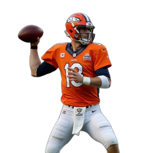 photorealistic, peyton, manning, looking transparent PNG cut-out