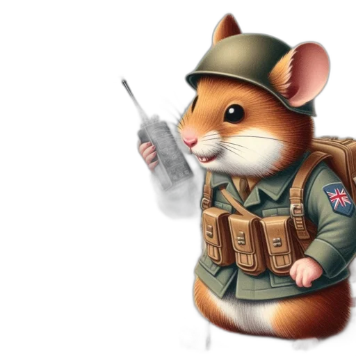 staff, jacket, weapon, animal transparent PNG cut-out