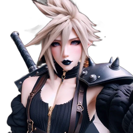 weapon, staff, 3d render, concept art transparent PNG cut-out