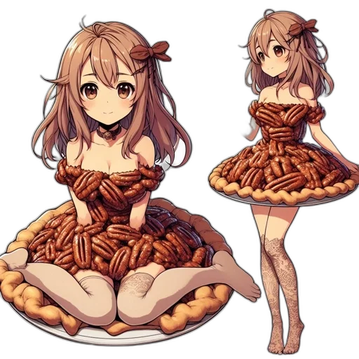 dress, food, creature, crown transparent PNG cut-out