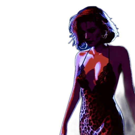 dress, mask, comic book art, concept art transparent PNG cut-out