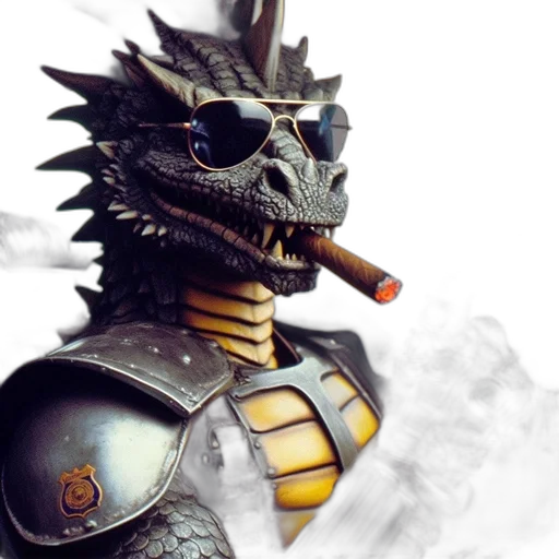 dragon, mask, concept art, fantasy art transparent PNG cut-out