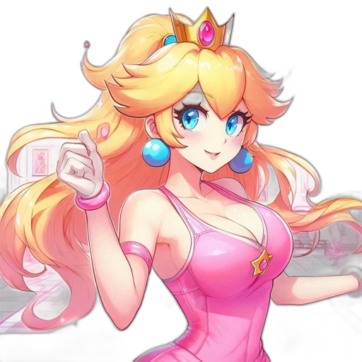 dress, crown, staff, weapon transparent PNG cut-out