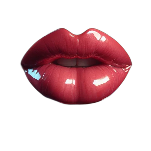 photorealistic, 3d render, concept art, red transparent PNG cut-out