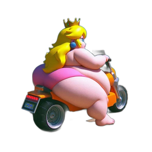 car, crown, animal, dress transparent PNG cut-out
