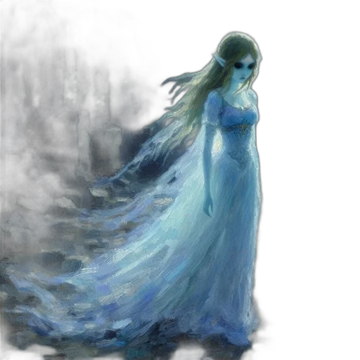 dress, creature, mask, concept art transparent PNG cut-out