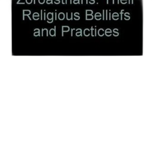 cover, zoroastrians, their, religious transparent PNG cut-out