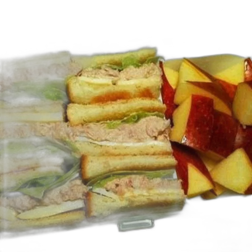 food, 3d render, photorealistic, lunch transparent PNG cut-out