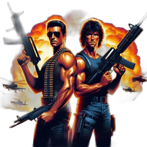 concept art, comic book art, pixel art, cyberpunk transparent PNG cut-out