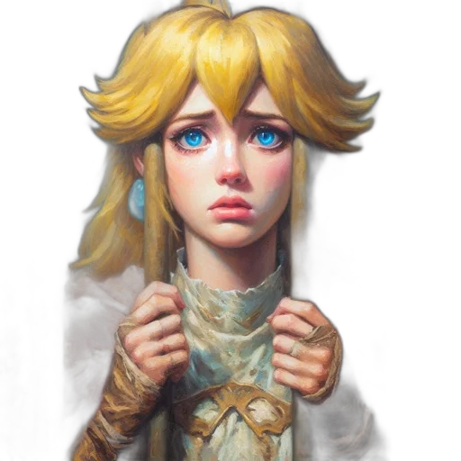 face, crown, staff, dress transparent PNG cut-out