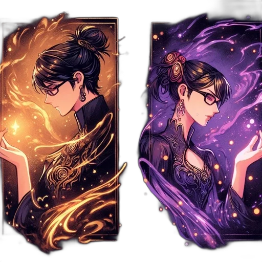 fantasy art, anime, concept art, comic book art transparent PNG cut-out