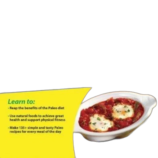 food, cover, paleo, cookbook transparent PNG cut-out