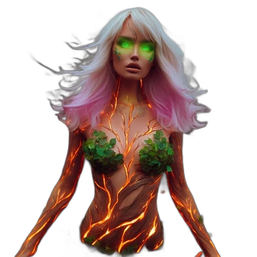 concept art, fantasy art, comic book art, 3d render transparent PNG cut-out