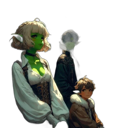 mask, staff, dress, weapon transparent PNG cut-out