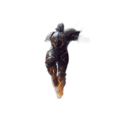 dragon, creature, sword, robot transparent PNG cut-out