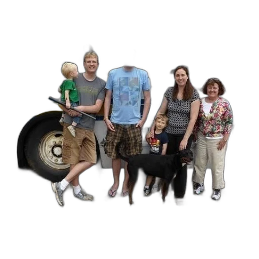 jacket, staff, umbrella, animal transparent PNG cut-out
