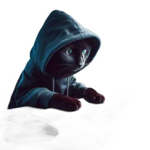 mask, jacket, weapon, staff transparent PNG cut-out