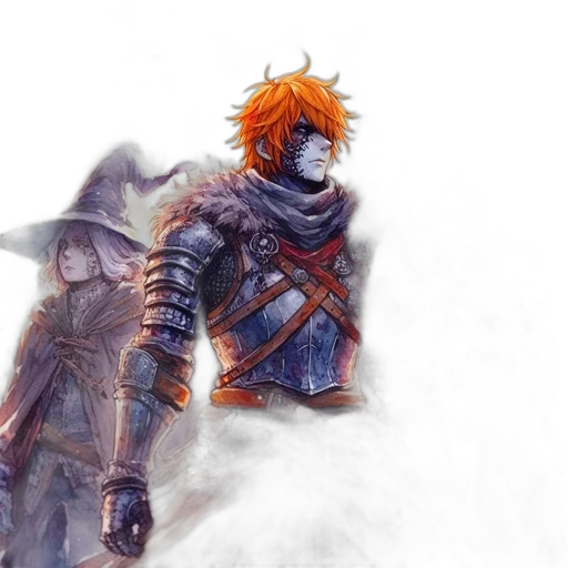 sword, fantasy art, concept art, watercolor transparent PNG cut-out