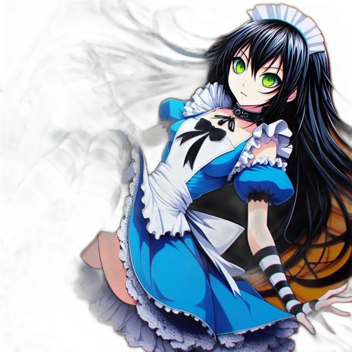 anime, fantasy art, concept art, pixel art transparent PNG cut-out