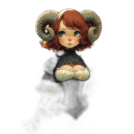 creature, staff, mask, concept art transparent PNG cut-out