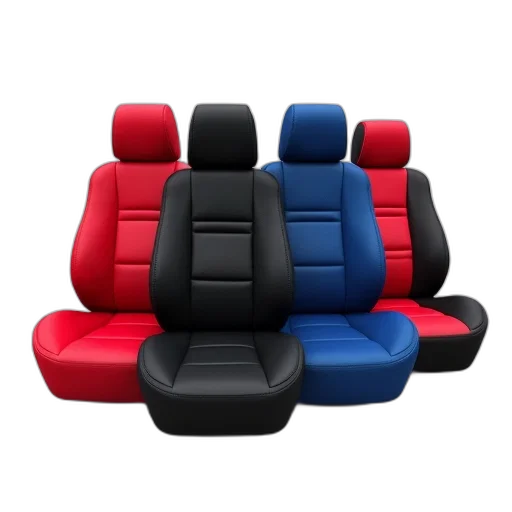 car, furniture, set, four transparent PNG cut-out