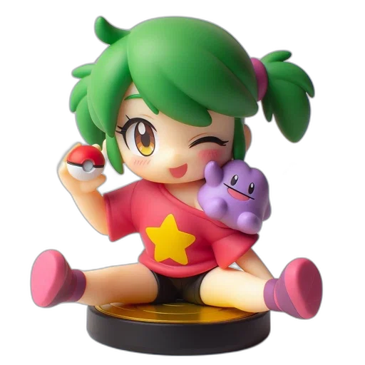 3d render, concept art, figurine, young transparent PNG cut-out