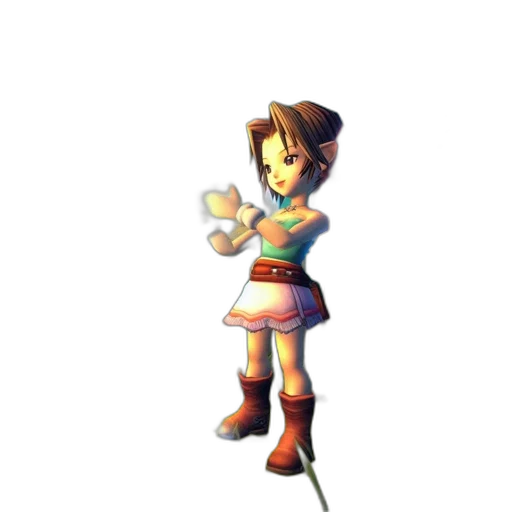 staff, flower, weapon, dress transparent PNG cut-out
