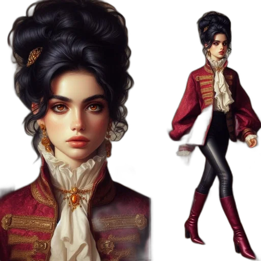 jacket, concept art, fantasy art, photorealistic transparent PNG cut-out
