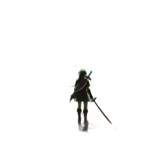 sword, staff, weapon, creature transparent PNG cut-out
