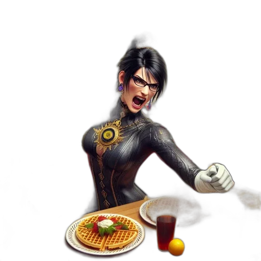 food, concept art, 3d render, comic book art transparent PNG cut-out