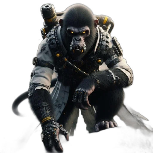 animal, weapon, staff, creature transparent PNG cut-out
