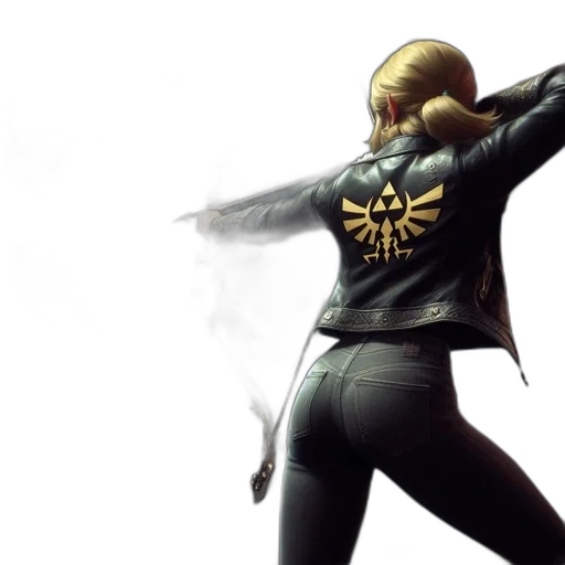 jacket, concept art, comic book art, cyberpunk transparent PNG cut-out