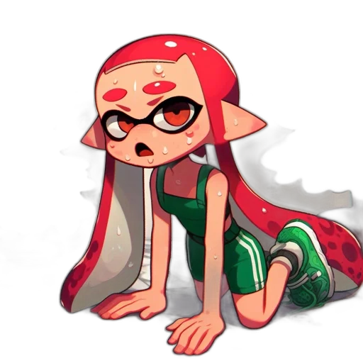 dress, weapon, mask, staff transparent PNG cut-out