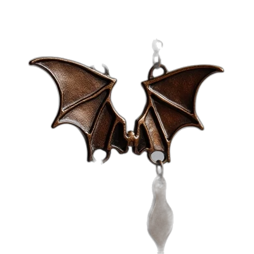 jewelry, dragon, staff, 3d render transparent PNG cut-out