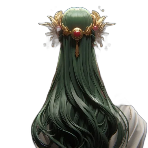 crown, mask, hair, jewelry transparent PNG cut-out