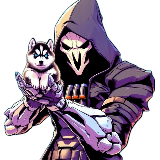 mask, weapon, staff, animal transparent PNG cut-out