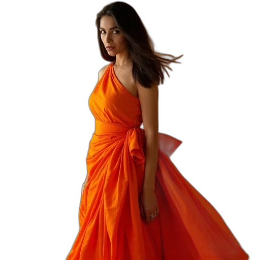 dress, photorealistic, 3d render, concept art transparent PNG cut-out