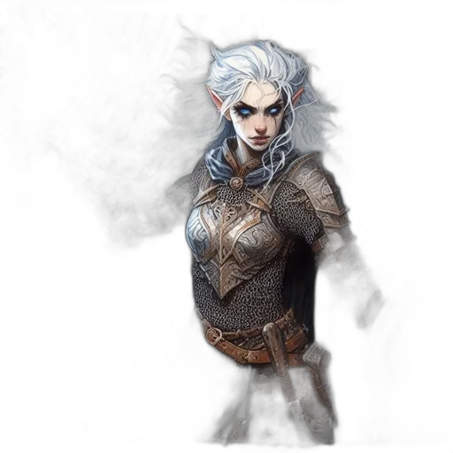 dragon, staff, face, sword transparent PNG cut-out