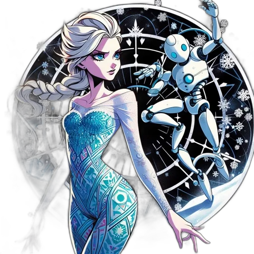 jewelry, comic book art, concept art, fantasy art transparent PNG cut-out