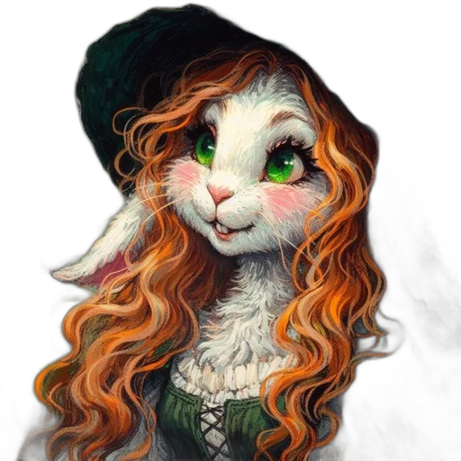 hat, dress, dragon, face transparent PNG cut-out
