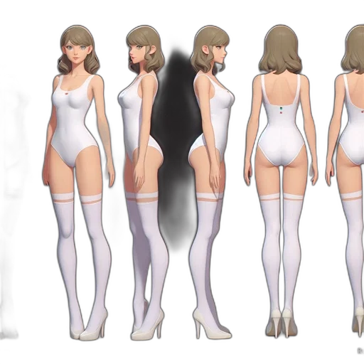 dress, concept art, 3d render, fantasy art transparent PNG cut-out