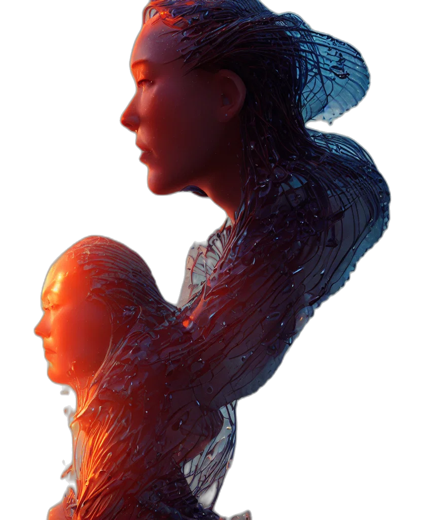 crown, face, dress, hair transparent PNG cut-out