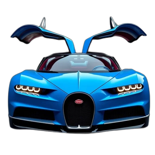 car, animal, 3d render, photorealistic transparent PNG cut-out