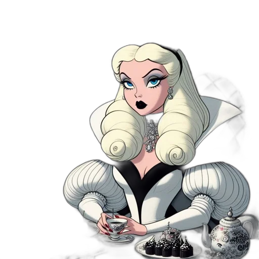 comic book art, concept art, cartoon, fantasy art transparent PNG cut-out