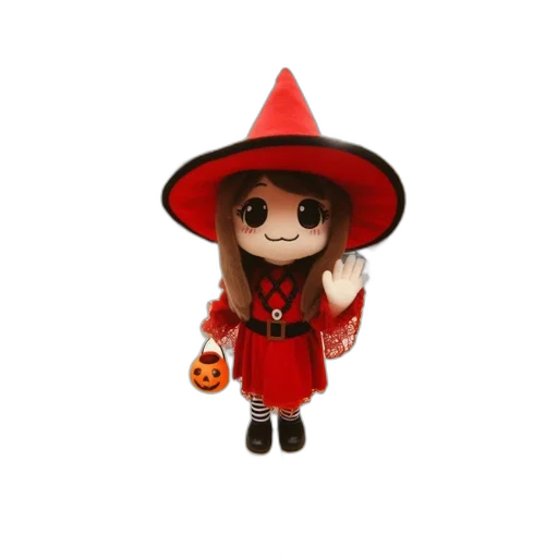 staff, hat, 3d render, fantasy art transparent PNG cut-out