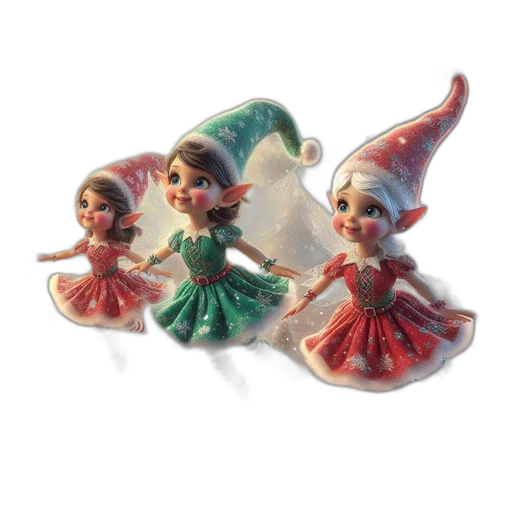 dress, 3d render, concept art, snow transparent PNG cut-out