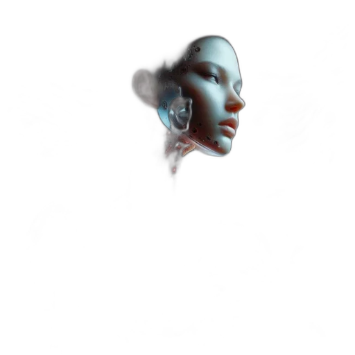 face, robot, mask, jewelry transparent PNG cut-out