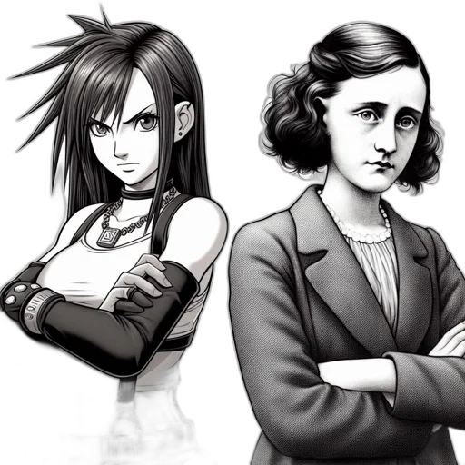 concept art, comic book art, anime, cartoon transparent PNG cut-out