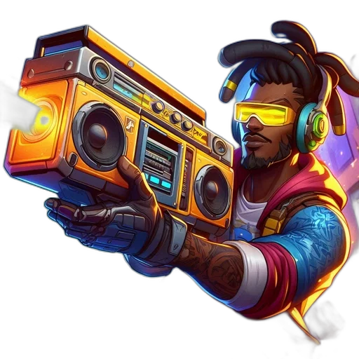 weapon, robot, staff, concept art transparent PNG cut-out