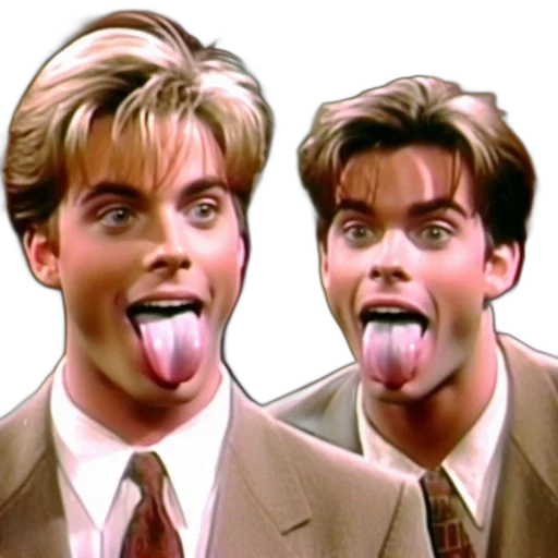 photorealistic, two, identical, twin transparent PNG cut-out